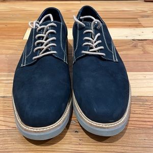 14 & Union blue suede shoes. Size 9 1/2. Worn once